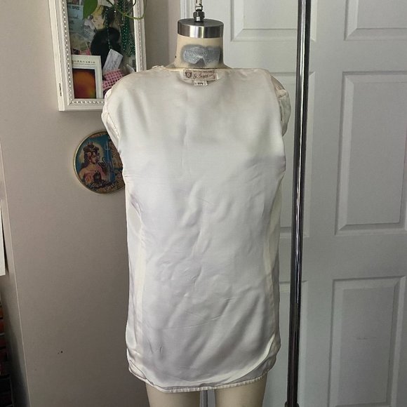 VINTAGE Gucci BLACK Wool Satin Silk Lined Draped Wrap Blazer Jacket 42 MEDIUM - Picture 9 of 11